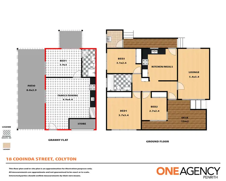 Floorplan of Homely house listing, 18 Cooinda Street, Colyton NSW 2760