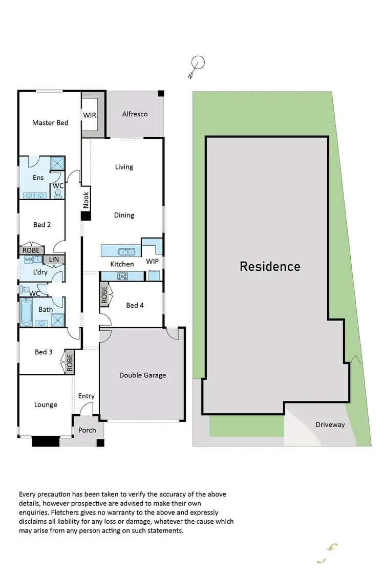 Floorplan of Homely house listing, 13 Ambien Crescent, Strathtulloh VIC 3338