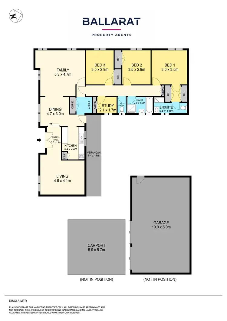 Floorplan of Homely house listing, 28 Browns Parade, Wendouree VIC 3355