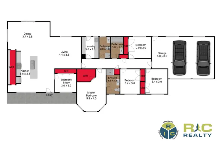 Floorplan of Homely house listing, 48 Cutler Crescent, Churchill VIC 3842