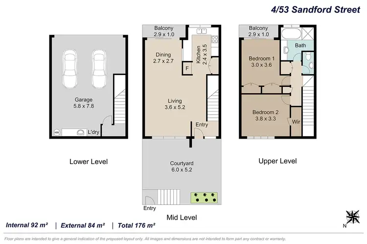 Floorplan of Homely unit listing, 4/53 Sandford Street, St Lucia QLD 4067