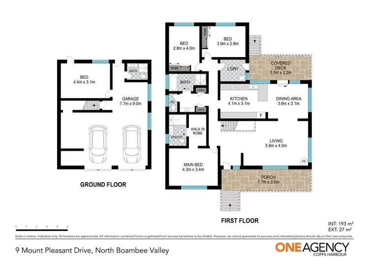 Floorplan of Homely house listing, 9 Mount Pleasant Drive, North Boambee Valley NSW 2450