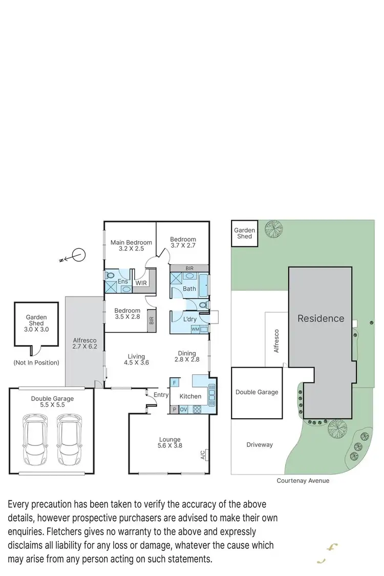 Floorplan of Homely house listing, 173 Courtenay Avenue, Cranbourne North VIC 3977