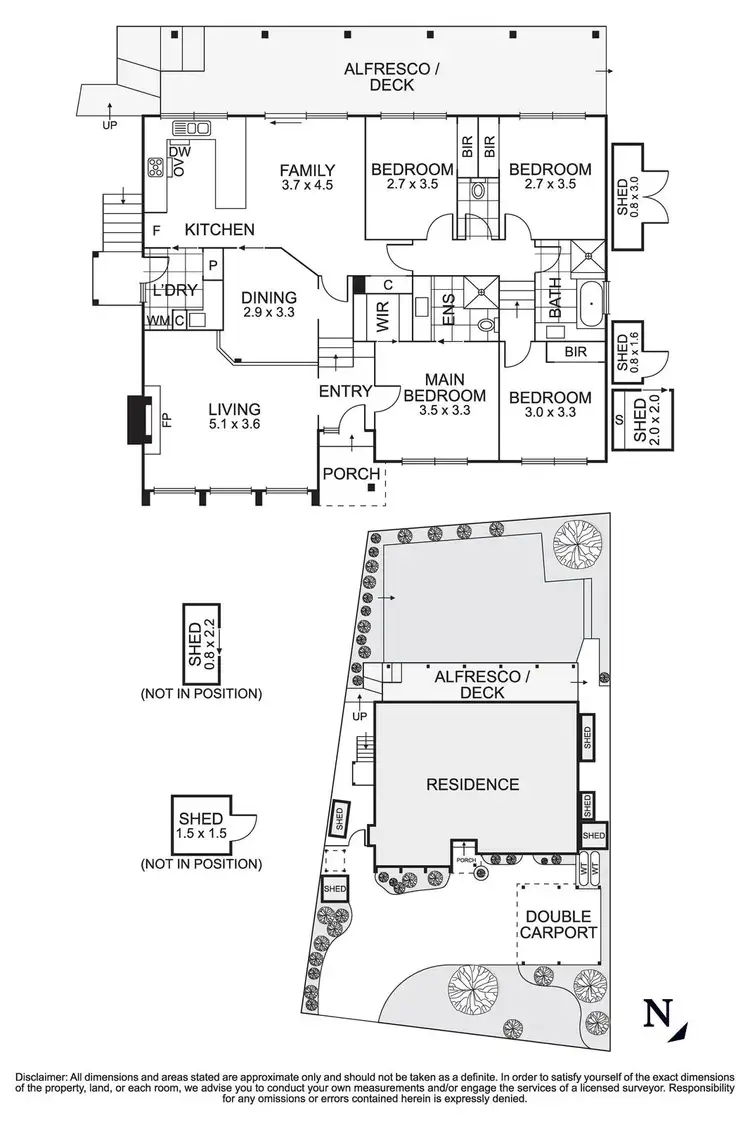Floorplan of Homely house listing, 56 Allumba Drive, St Helena VIC 3088