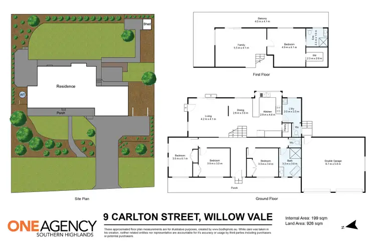 Floorplan of Homely house listing, 9 Carlton Street, Willow Vale NSW 2575
