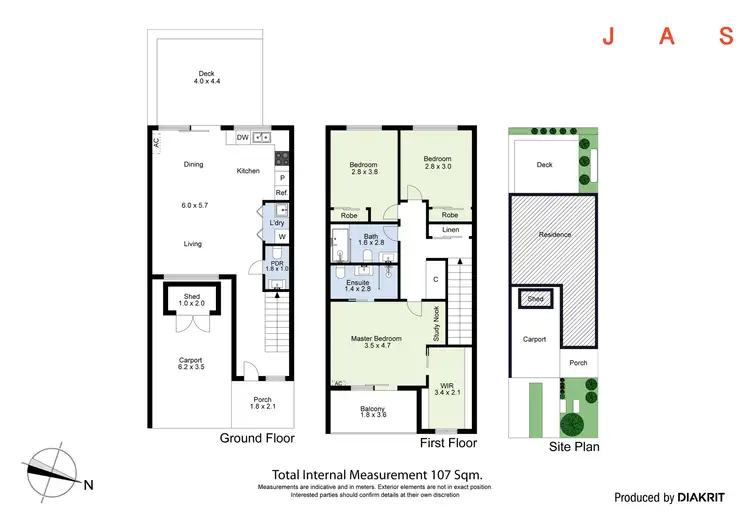 Floorplan of Homely house listing, 4 Stony Lane, West Footscray VIC 3012