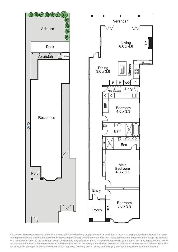 Floorplan of Homely house listing, 499 Kooyong Road, Gardenvale VIC 3185