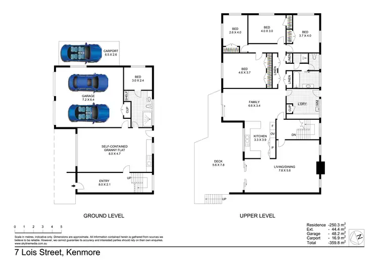 Floorplan of Homely house listing, 7 Lois Street, Kenmore QLD 4069