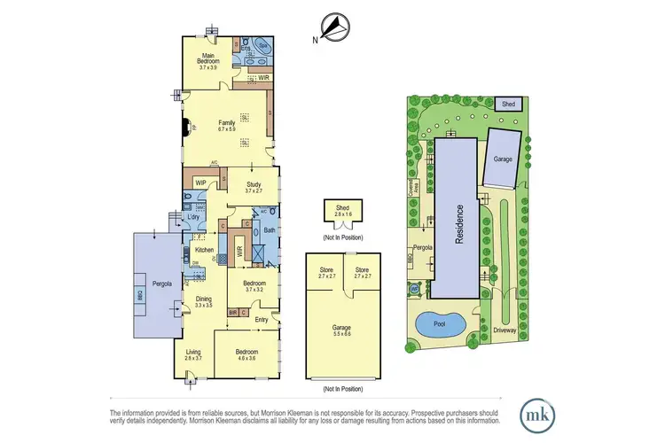 Floorplan of Homely house listing, 8 Murumba Street, Greensborough VIC 3088