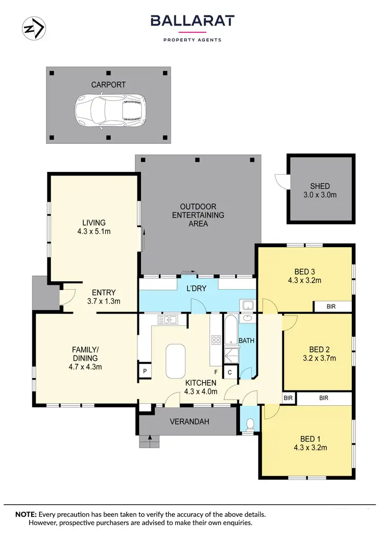 Floorplan of Homely house listing, 29 Grammar Street, Wendouree VIC 3355