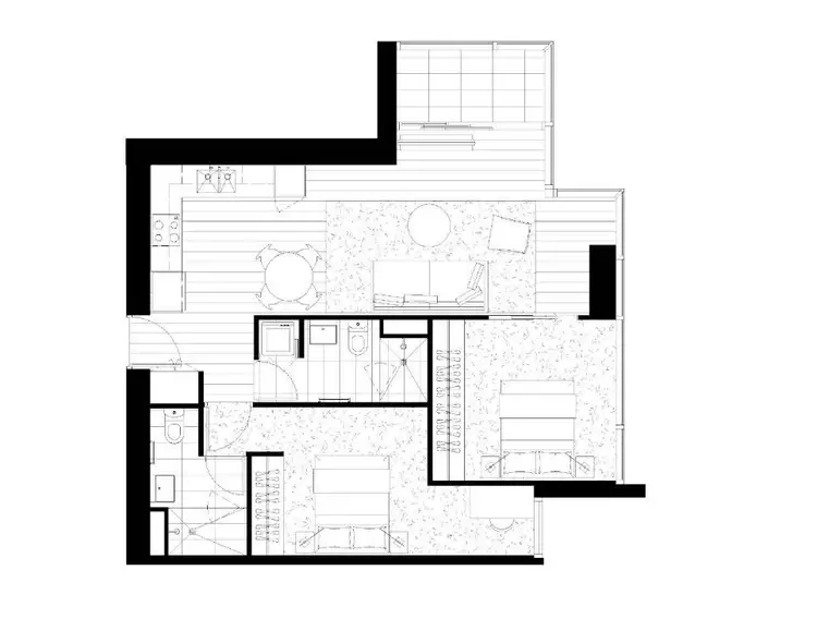 Floorplan of Homely apartment listing, 4803/245 City Road, Southbank VIC 3006