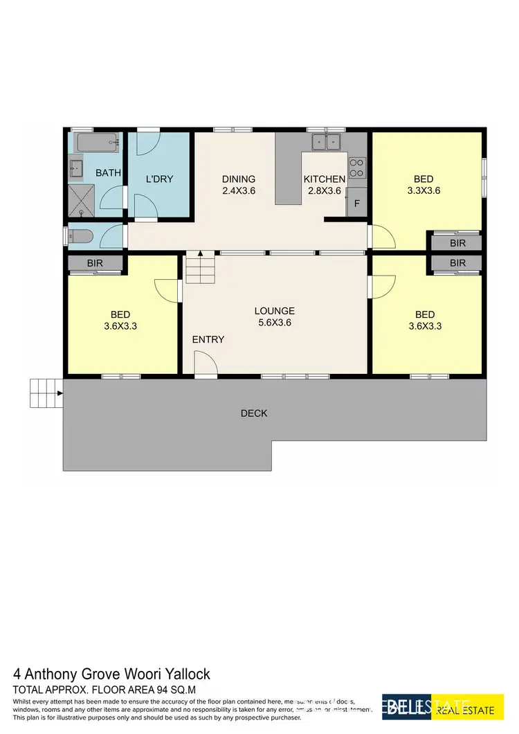 Floorplan of Homely house listing, 4 Anthony Grove, Woori Yallock VIC 3139
