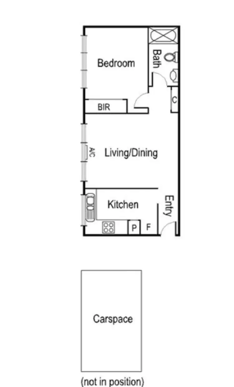 Floorplan of Homely apartment listing, 23/233 Canterbury Road, St Kilda West VIC 3182