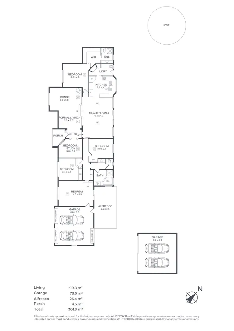Floorplan of Homely house listing, 3 Hawker Road, Aldgate SA 5154