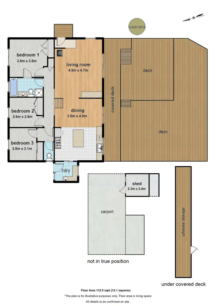 Floorplan of Homely house listing, 18 Florence Avenue, Upwey VIC 3158