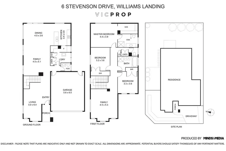 Floorplan of Homely house listing, 6 Stevenson Drive, Williams Landing VIC 3027