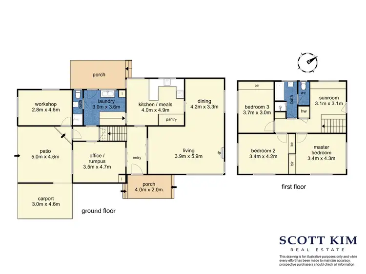 Floorplan of Homely house listing, 20 Avonhurst Drive, Glen Waverley VIC 3150