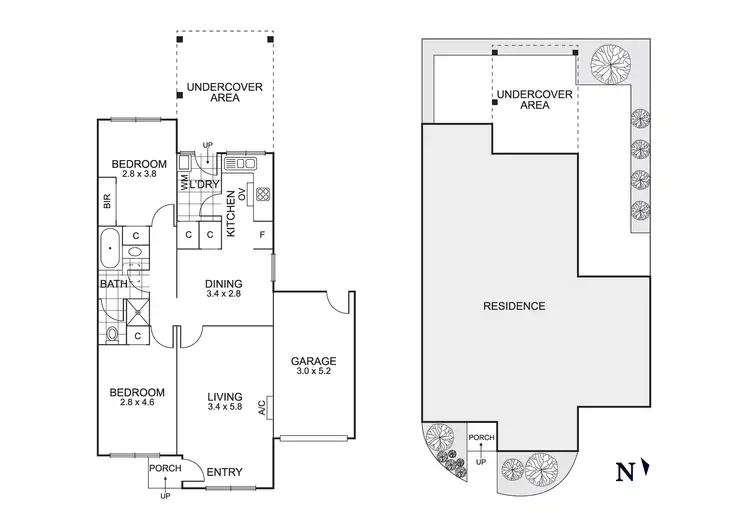 Floorplan of Homely unit listing, 4/47-49 Bear Street, Mordialloc VIC 3195