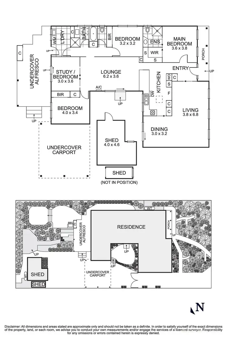 Floorplan of Homely house listing, 17 Cerberus Street, Donvale VIC 3111