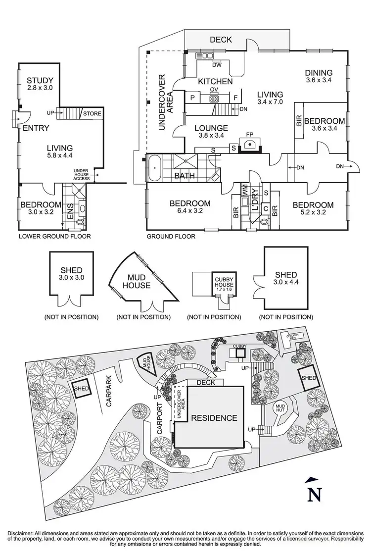 Floorplan of Homely house listing, 38 Hillcrest Road, Hurstbridge VIC 3099