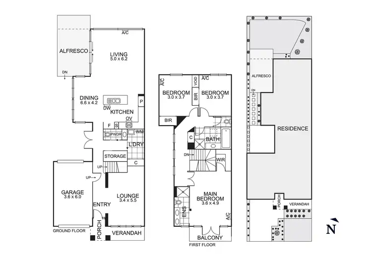 Floorplan of Homely house listing, 45 Jenkins Street, Mordialloc VIC 3195