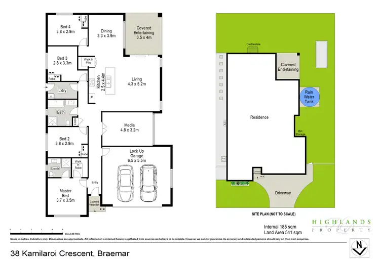 Floorplan of Homely house listing, 38 Kamilaroi Crescent, Braemar NSW 2575