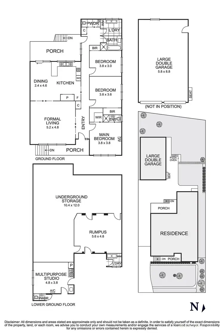 Floorplan of Homely house listing, 24 Peel Street, Mitcham VIC 3132