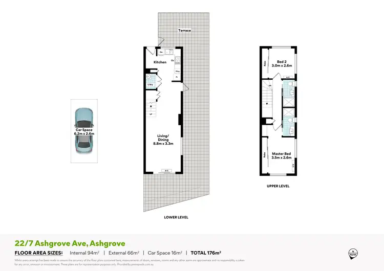 Floorplan of Homely unit listing, 22/7 Ashgrove Avenue, Ashgrove QLD 4060