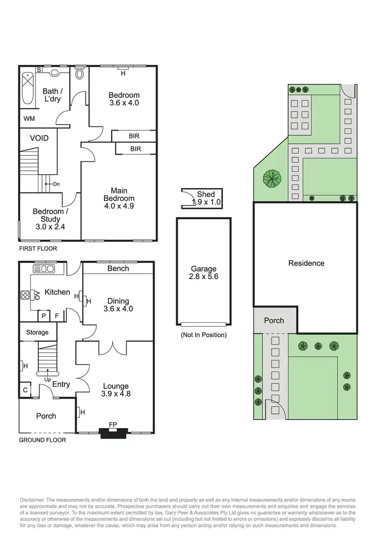 Floorplan of Homely townhouse listing, 3/49 Murrumbeena Road, Carnegie VIC 3163