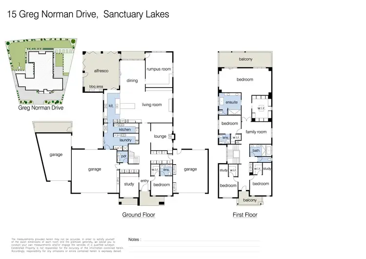 Floorplan of Homely house listing, 15 Greg Norman Drive, Sanctuary Lakes VIC 3030