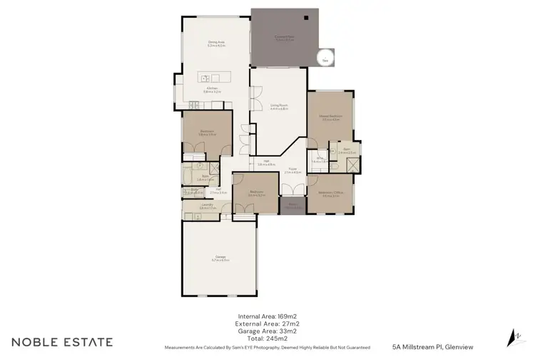 Floorplan of Homely house listing, 5A Millstream Place, Glenview QLD 4553