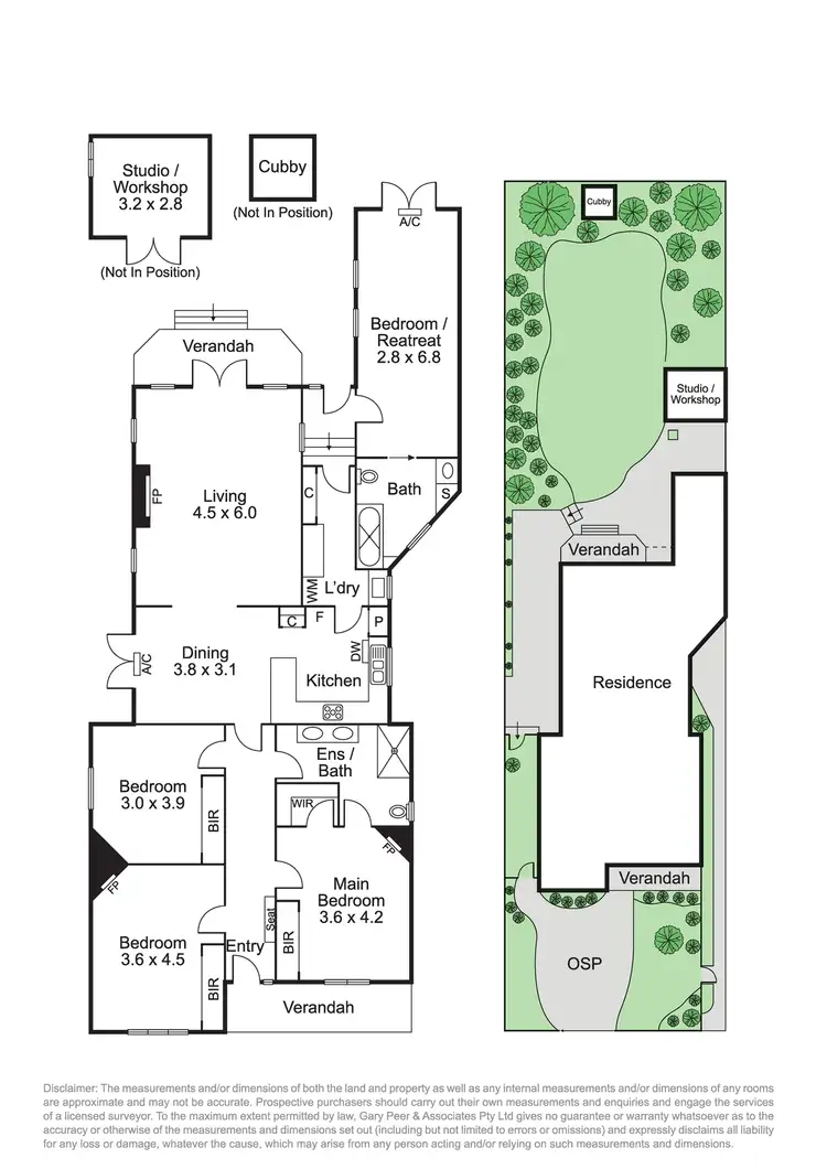 Floorplan of Homely house listing, 36 Cromwell Street, Caulfield North VIC 3161