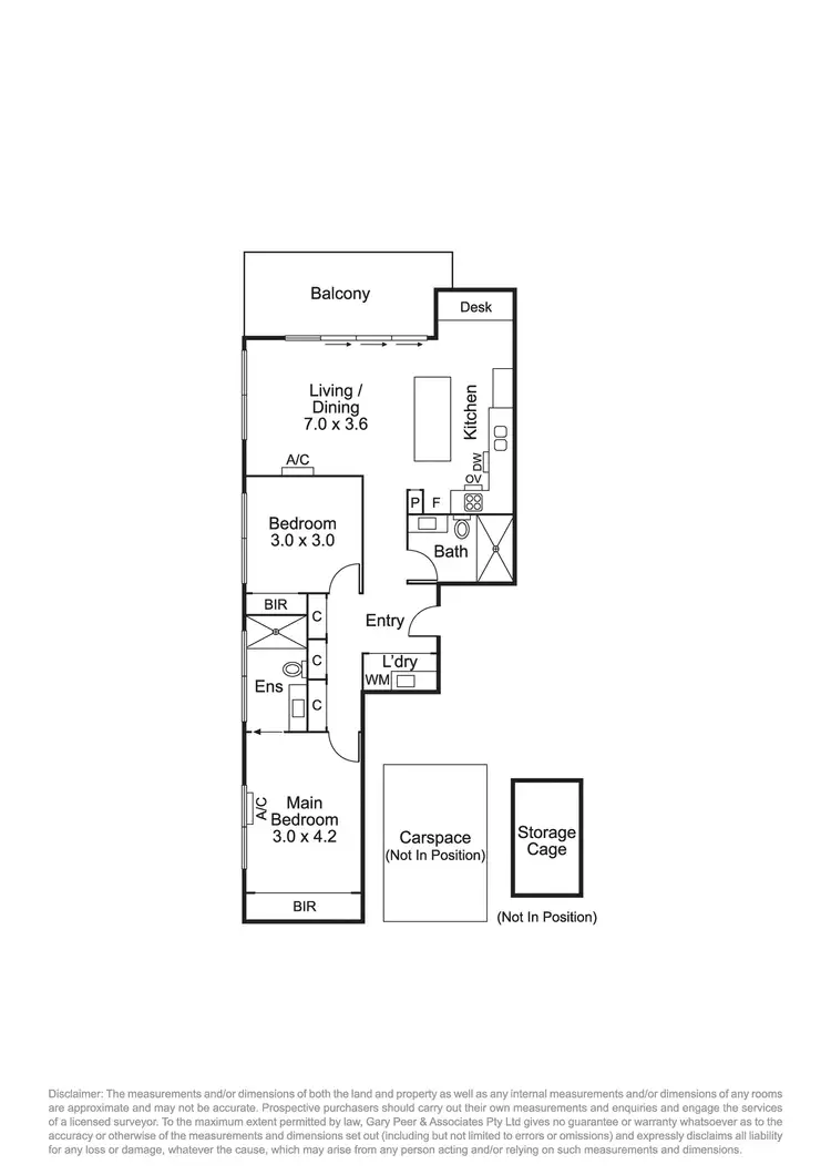 Floorplan of Homely apartment listing, 8/466 Kooyong Road, Caulfield South VIC 3162