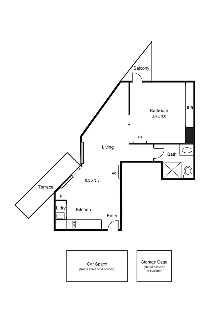 Floorplan of Homely apartment listing, 21/40 Koornang Road, Carnegie VIC 3163