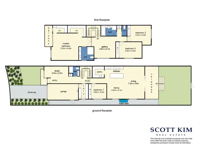 Floorplan of Homely townhouse listing, 40B Wilga Street, Mount Waverley VIC 3149