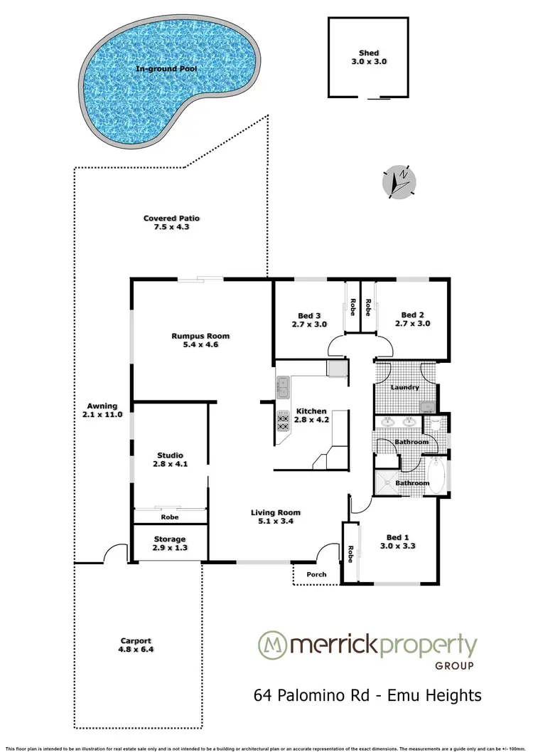 Floorplan of Homely house listing, 64 Palomino Road, Emu Heights NSW 2750