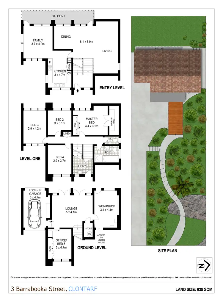 Floorplan of Homely house listing, 3 Barrabooka Street, Clontarf NSW 2093