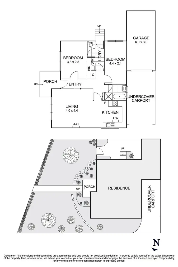 Floorplan of Homely unit listing, 1/1 Colite Street, Bulleen VIC 3105