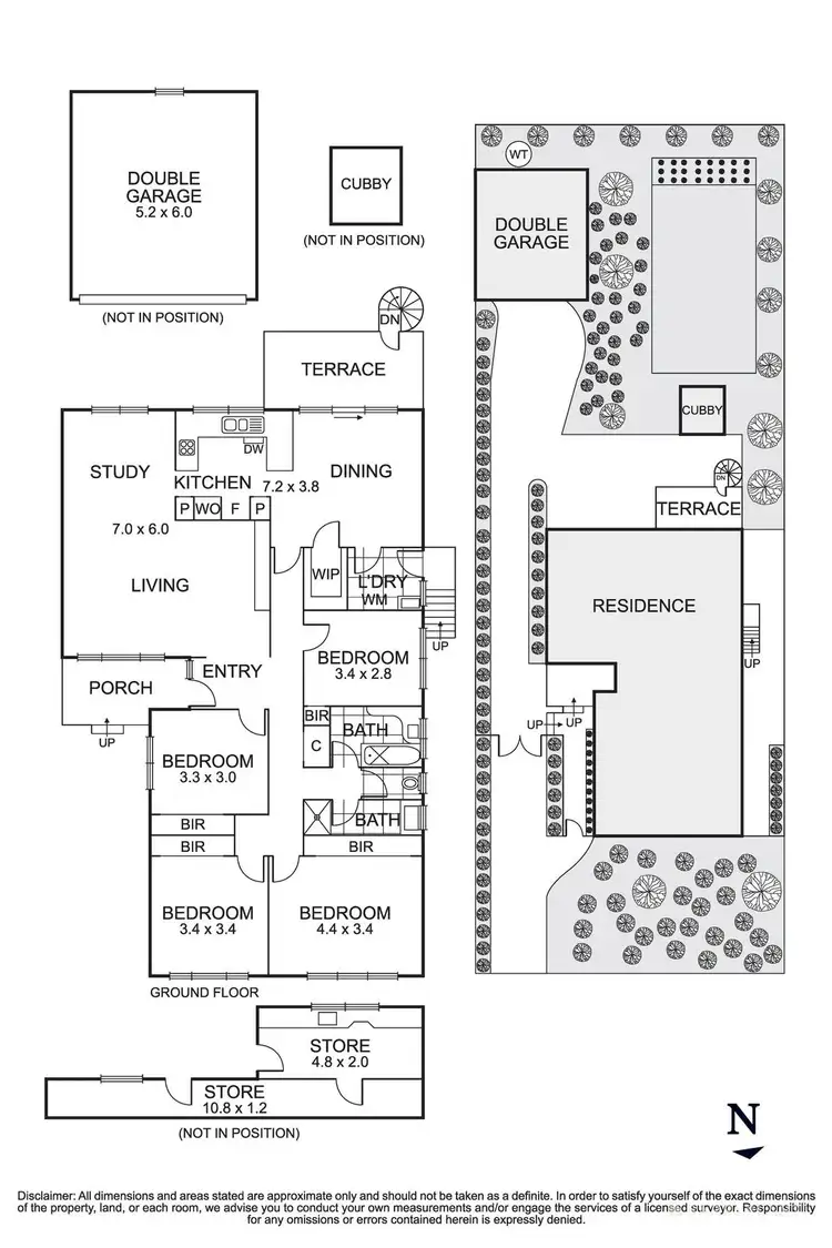 Floorplan of Homely house listing, 12 Fairway Road, Doncaster VIC 3108