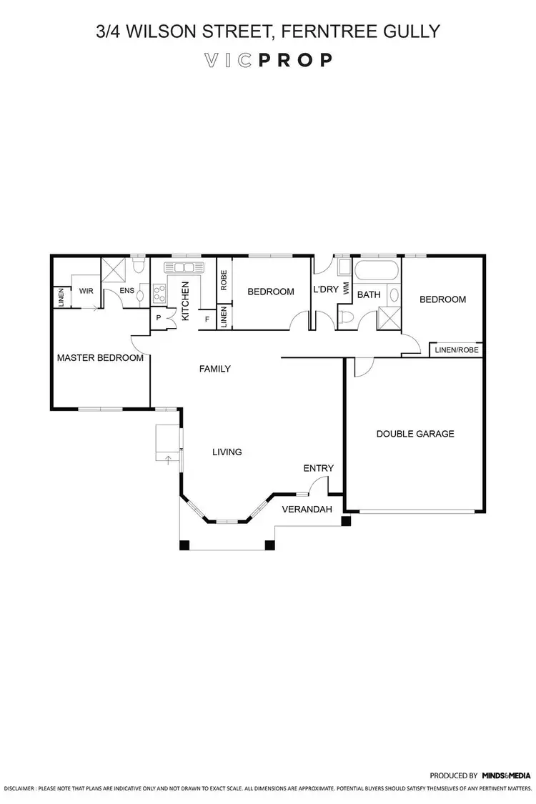 Floorplan of Homely unit listing, 3/4 Wilson Street, Ferntree Gully VIC 3156