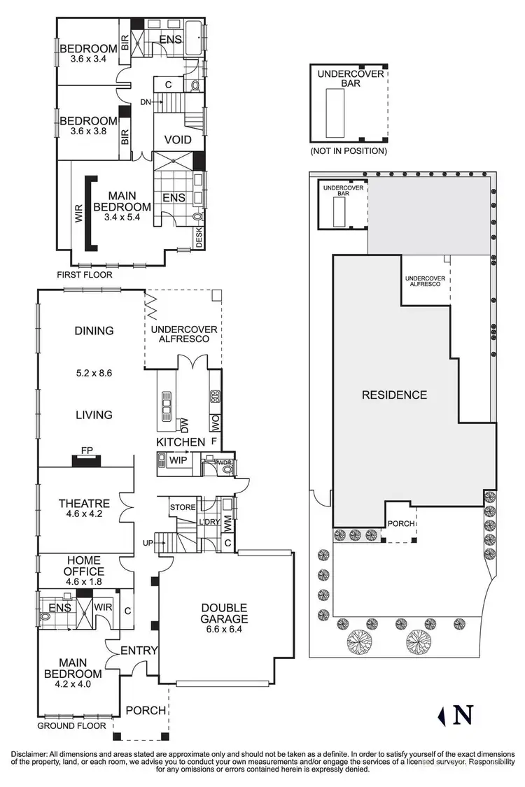 Floorplan of Homely house listing, 6 Walter Withers Court, Diamond Creek VIC 3089