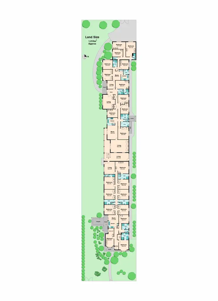 Floorplan of Homely house listing, 35 Powlett Street, Kilmore VIC 3764