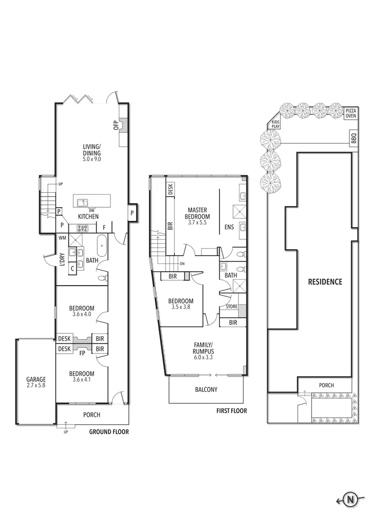 Floorplan of Homely house listing, 56 Empress Road, St Kilda East VIC 3183