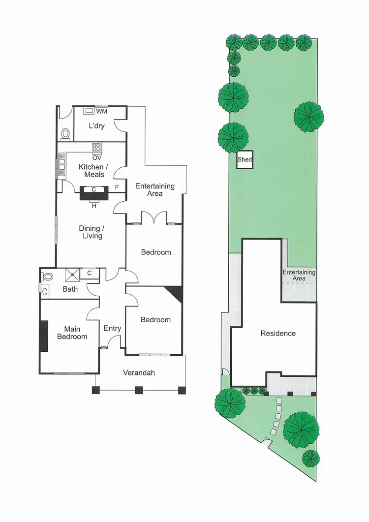 Floorplan of Homely house listing, 6 Victoria Avenue, Ripponlea VIC 3185