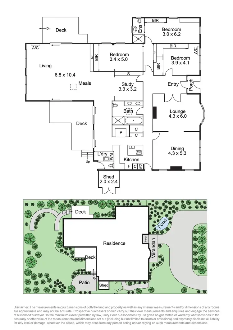 Floorplan of Homely house listing, 47 Lumeah Road, Caulfield North VIC 3161