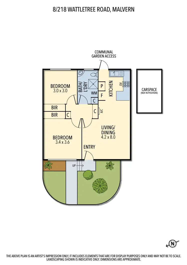 Floorplan of Homely unit listing, 8/218 Wattletree Road, Malvern VIC 3144