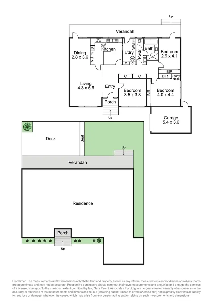 Floorplan of Homely house listing, 406B Dandenong Road, Caulfield North VIC 3161