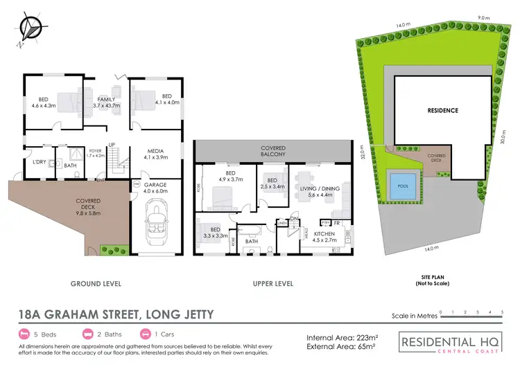 Floorplan of Homely house listing, 18A Graham Street, Long Jetty NSW 2261