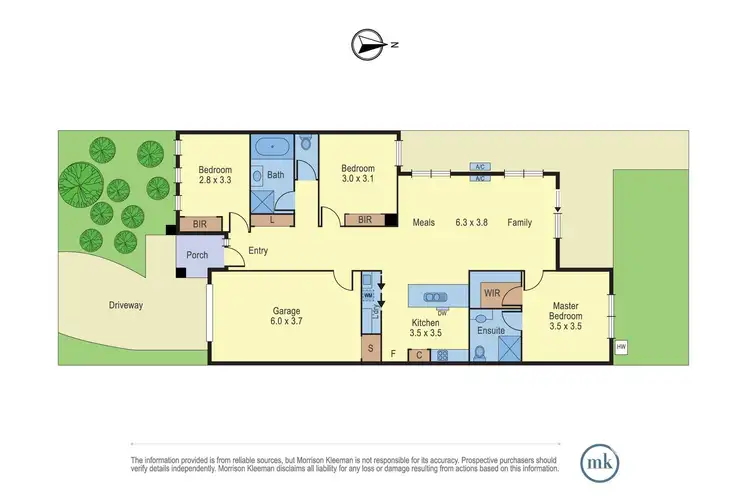 Floorplan of Homely house listing, 18 Braeburn Street, Doreen VIC 3754