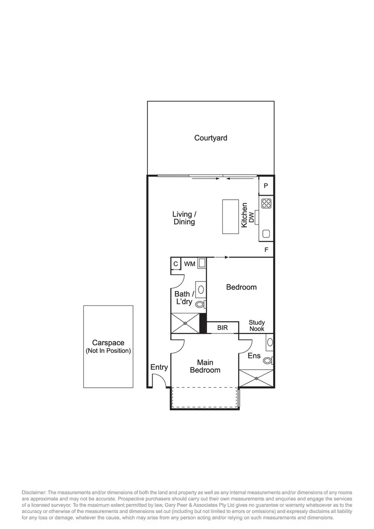 Floorplan of Homely apartment listing, 5/28 The Avenue, Windsor VIC 3181